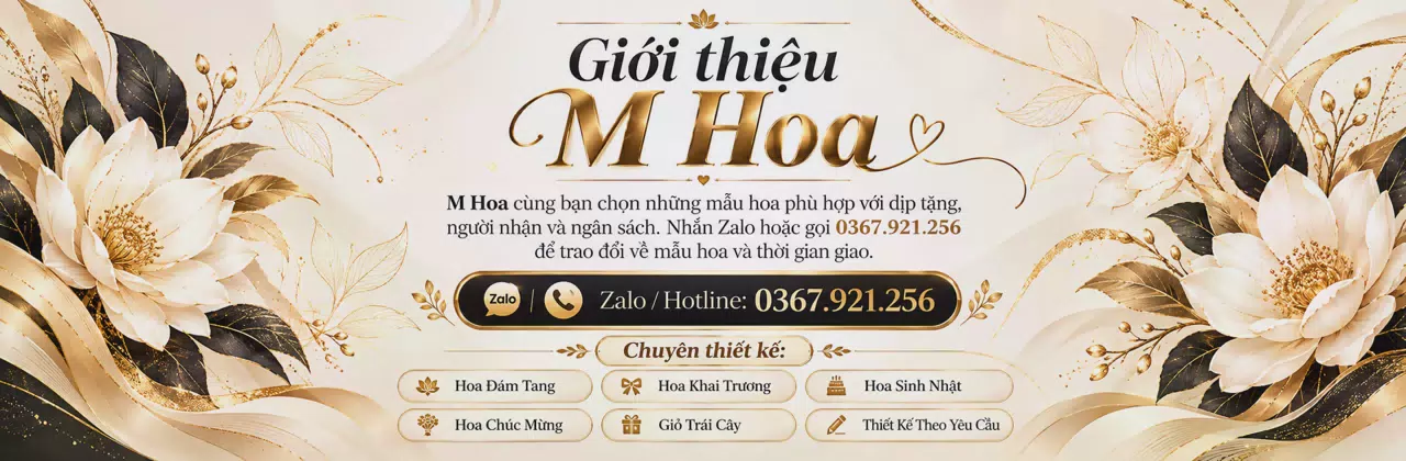 Ảnh bìa Shop hoa tươi Xã Thạnh An Cần Thơ - Hoa đẹp theo ý bạn